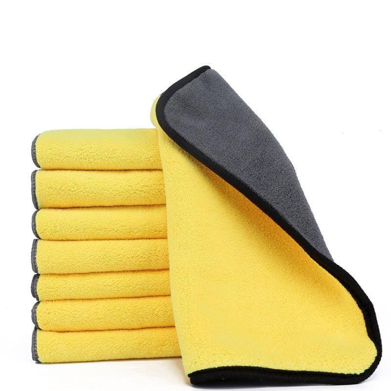 Double-Sided Microfiber Absorbent Towel: The Perfect Cleaning Too