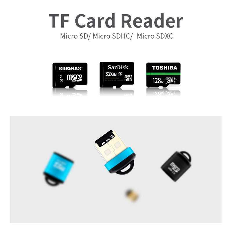 GRON Mini USB 2.0 Card Reader - Öko